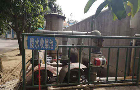 聯(lián)測流量儀表使用在印染污水處理工藝